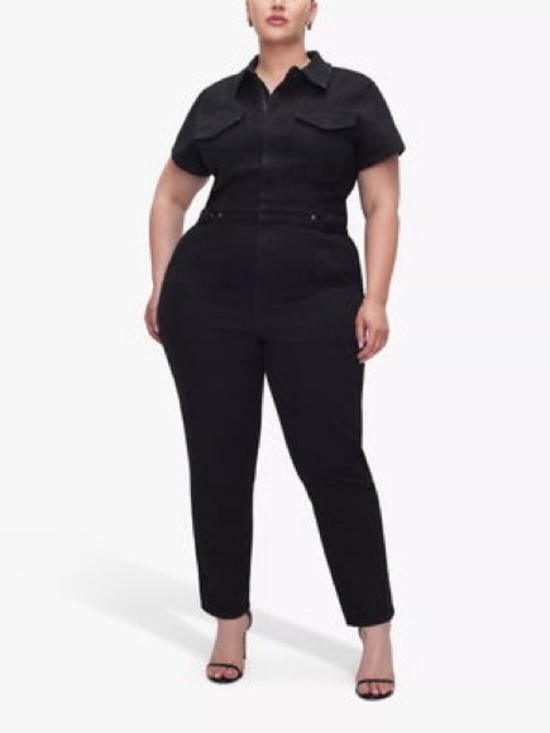 Good American Pants - Good American Fit For Success Denim Utility Jumpsuit 2XL - NWT